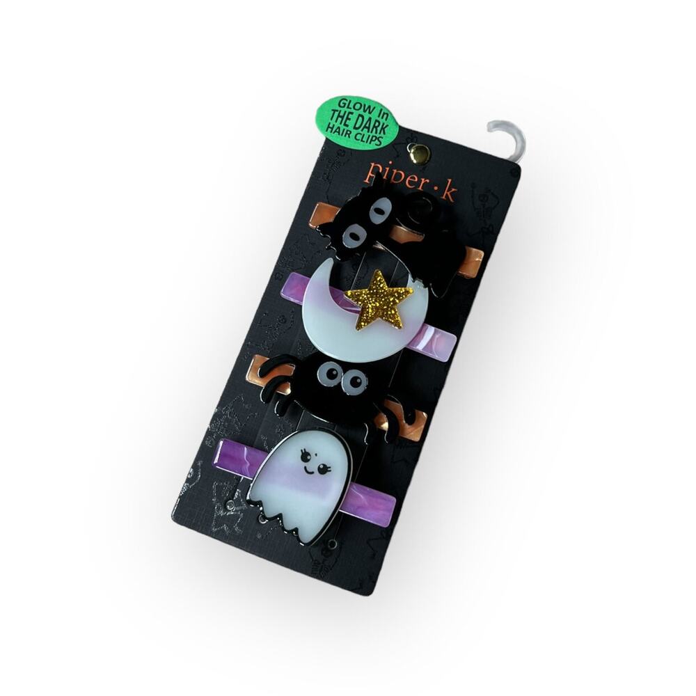 Viral Halloween Tik Tok Glow In The Dark Hair Clips